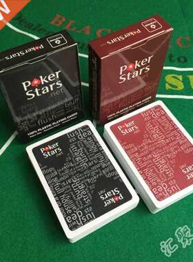 2/Lot Baccarat Texas Hold'em Plastic Playing Cards Waterproo