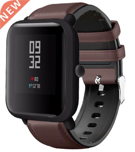 20/22mm Genuine leathe Sta Fo Amazfit Bi S gts gt Ba