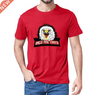 Unisex 100% Cotton Eagle Fang Karate Cobra Kai Movie Inspire