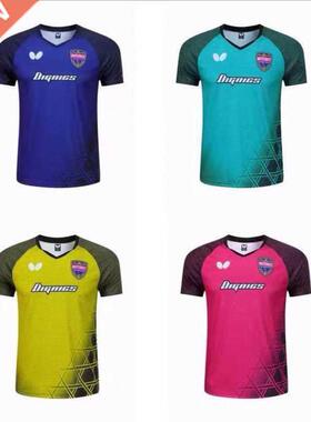 PINGPONG Shirts Sports Table T-Shirts Men Women Quick Dry Br