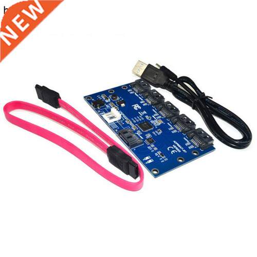 1 to 5 Port SATA Expansion Card SATA.0 Controller Card Moth