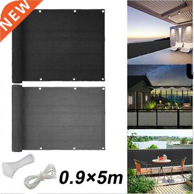 Balcony Safety Net Home Privacy Shade Sail Garden PE Buckle