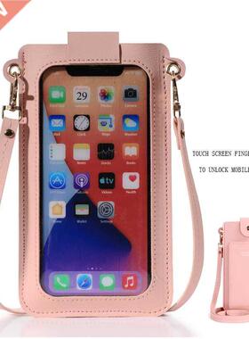 Wallet Women Multifunctional Mobile Touch Screen Phone Clut
