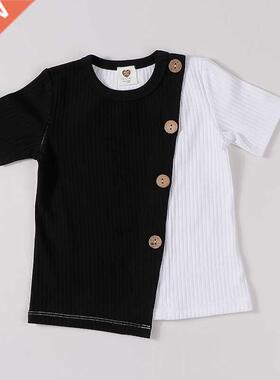 Kids clothes t shirt bby girls nd boys clothes round neck