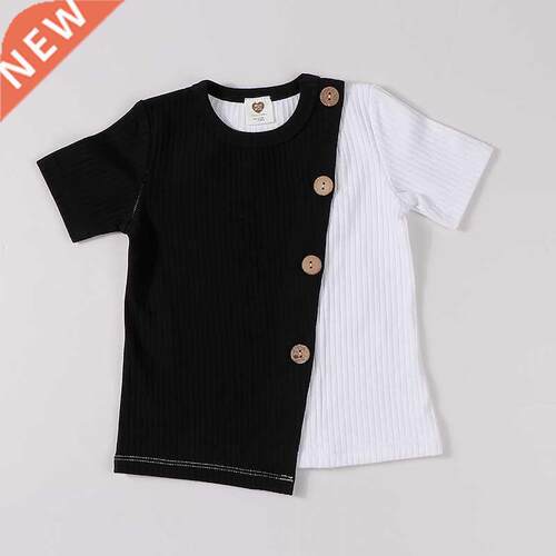 Kids clothes t shirt bby girls nd boys clothes round neck