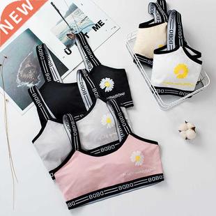 New Sports Bra For Teenage Puberty Girl Crop Top Bra Women