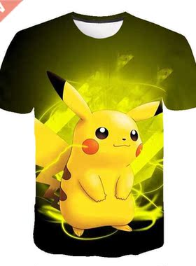 2022 year summer pokemon pikachu d children print cartoon f