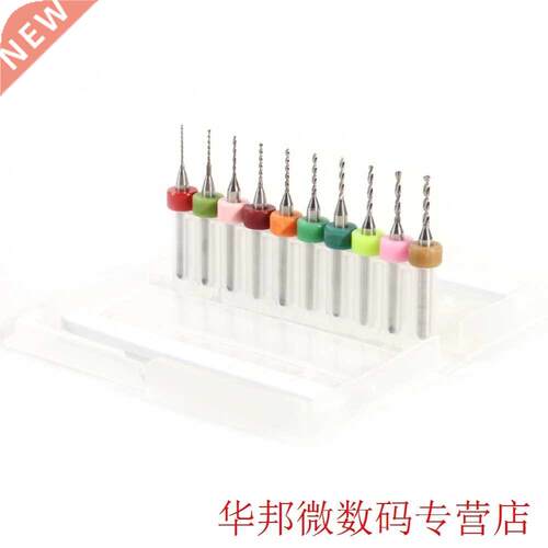 10pcs/Lot 0.6-1.5mm Cemented Carbide Mini Micro Drill Bits f