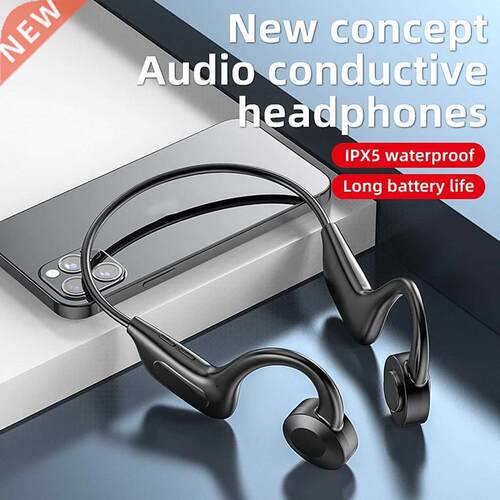 X5 Bone Conduction Sports BT Headphone Waterproof Noise Re