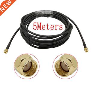 1Piece 5 Meters RP SMA Male Plug to RP SMA Male Plug Connect