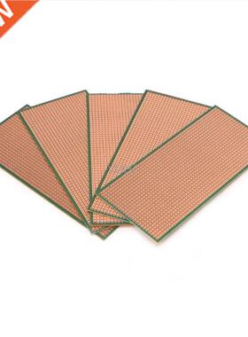 5Pcs 6.5x14.5cm Stripboard Veroboard Uncut PCB Platine Singl