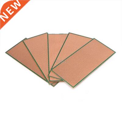 5Pcs 6.5x14.5cm Stripboard Veroboard Uncut PCB Platine Singl