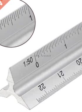 For 30cm Aluminium Metal Triangle Scale chitect Engineer T