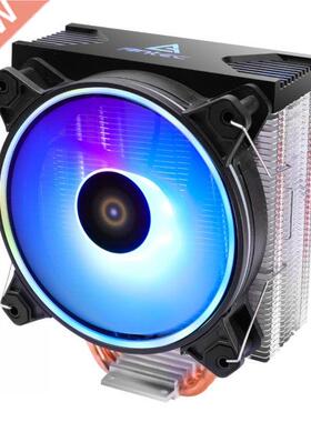 CPU Cooler 4 Heatpipes 120mm 4 Pin Fan RGB Cooling Fan CPU R
