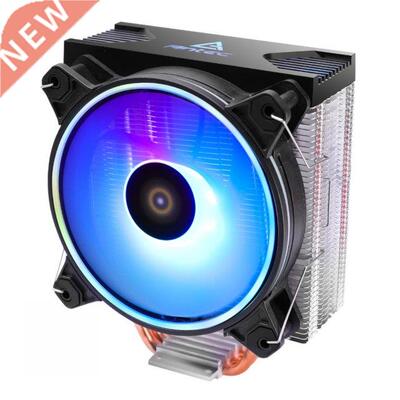 CPU Cooler 4 Heatpipes 120mm 4 Pin Fan RGB Cooling Fan CPU R