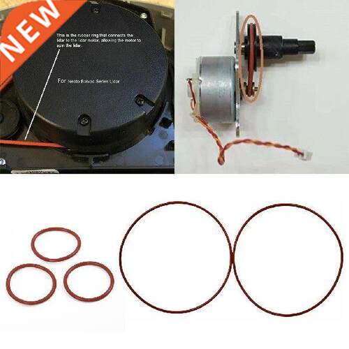 5pcs Silicone O-ring For Neato Botvac Lidar O Ring Rubber