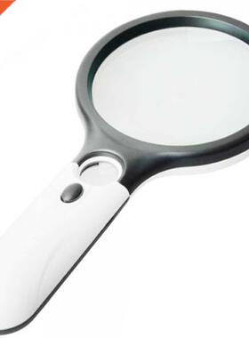 3 LED Light Lens multiple 3X 45X Mini Pocket Microscope Read