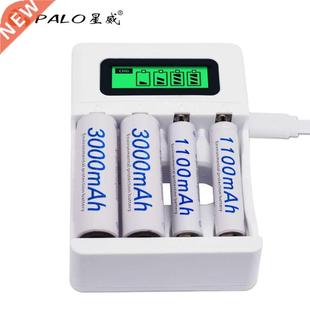 4 pcs AA battery 1.2 V Quality NI-MH Rechargeable Battery AA