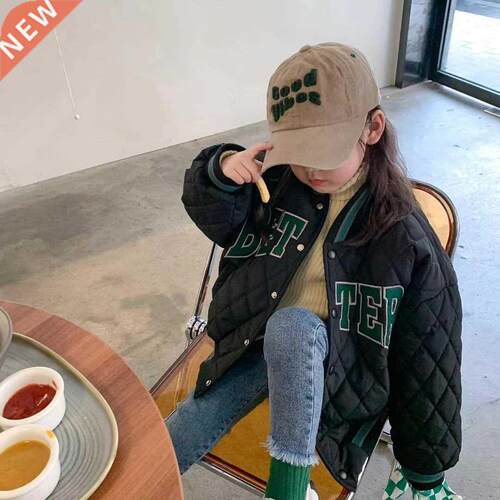 2022 Boy Children's Winter Jacket Baseball Suit Bomber Tiny
