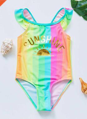 1-2years Girls Swimsuit New 2022 Infantil Baby Swimsuit One