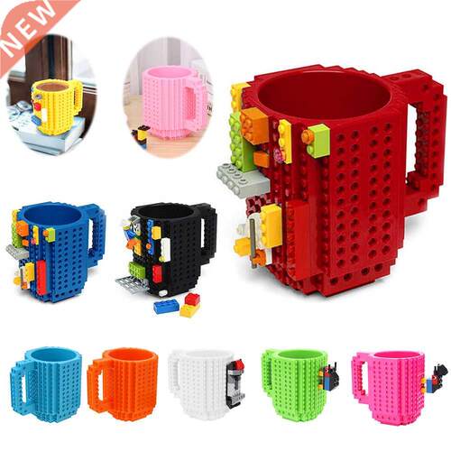 Coffee Mug Creative Mug Cups Building Blocks Build-On Cup fo