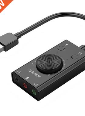 ORICO SC2 US Sound Card Volume External Adjustale 3 Port M