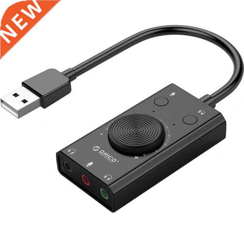 ORICO SC2 US Sound Card Volume External Adjustale 3 Port M