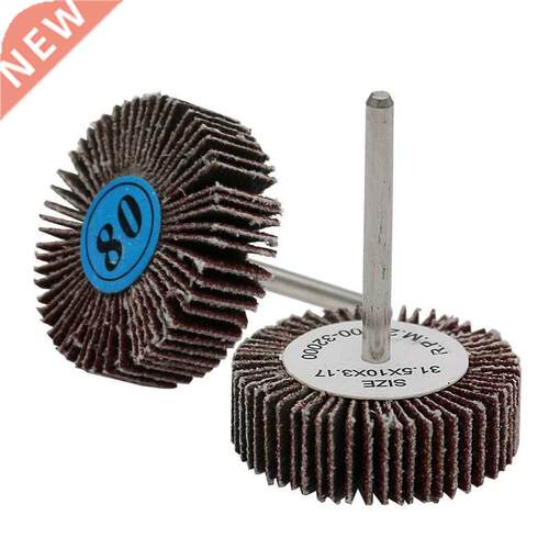 5PC Dremel Accessories Sandpaper Flap Disc Polishing Belt Gr