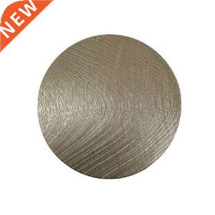 1Pcs Round Placemat Modern Solid Color Table Mats Coasters