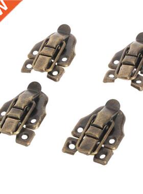 4Pcs Furniture Hardware Iron Toggle Latch Small Wooden Box H