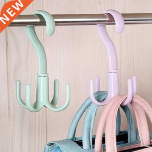 Space Saving Rotated Hanger Hooks Wardrobe Clothes Rack Hang