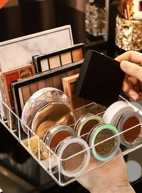 New 7 Compartments Storage Box Clear Plastic Makeup Cosmetic