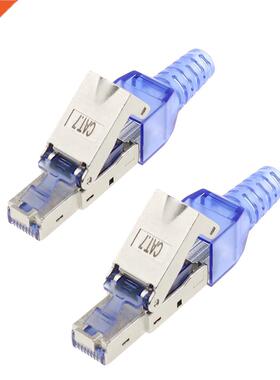 Connector Modular 2/24AWG Cable Matters 2-Pack Tool-Free Sh