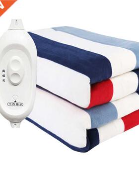 Manta eléctrica de 150x180cm, calentador más grueso, doble