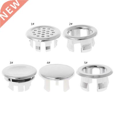 Bathroom Basin Sink Overflow Ring Six-foot Round Insert Chro