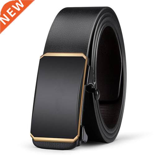 High Quality PU Leather Inner Wear Toothless Automatic Buckl