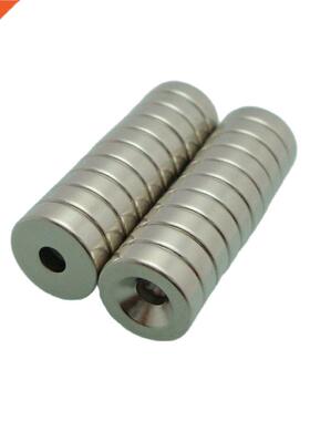 10PCS/50PCS/100PCS Magnet 15*3 Hole 3 N35 Strong D Countersu