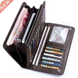 Men Long Wallet Clutch Bag Credit Card Holder Purses Carteir