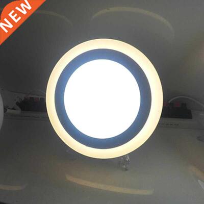 LED Panel Light 6W 9W 16W 24W 3Model Bule Warm White Doubl