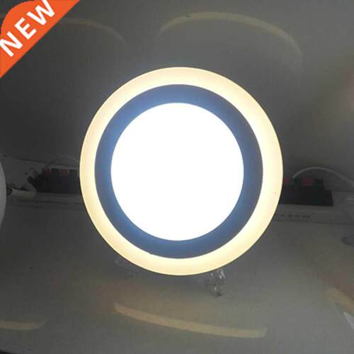 LED Panel Light 6W 9W 16W 24W 3Model Bule Warm White Doubl