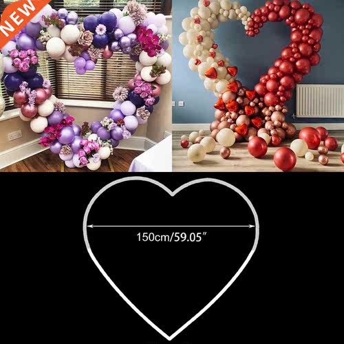 150 DIY Heart-shaped Balloon Stand Arch Balloon Holder