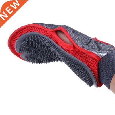 Silicone Dog Pet brush Glove Deshedding Gentle Ecient