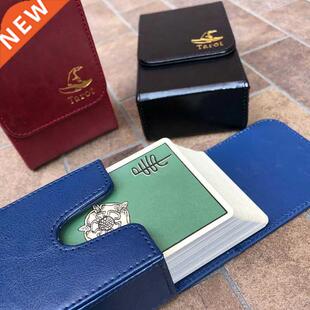 Portale Tarot Card Storage ox Doule Leather Collection