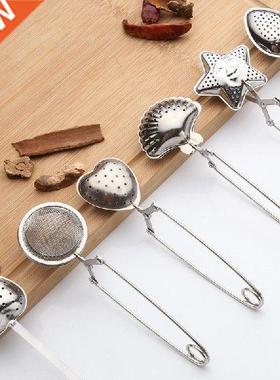 5 Style Spring Spoon Tea Me Ball Infuser Filter Teaspoon