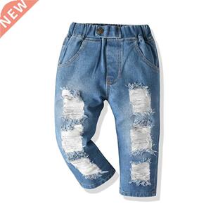 Tem Doger Fashion Children Boys Jeans Pants Kids Baby Boy De