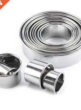 14pcs Stainless Steel Round Dumplings Maker Wrappers Molds S