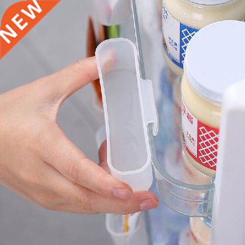2PCS Refrigerator Storage Box Kitchen Seasoning Organizer
