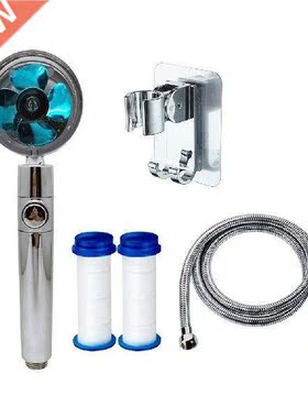 High Pressure Shower Head 360 Rotated Handheld Bathroom