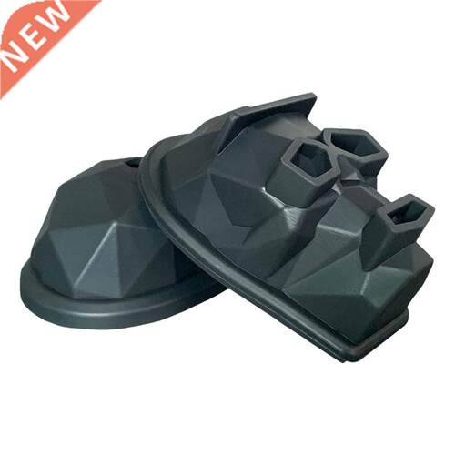 1pcs Silicone Ice Cube Tray 3D Skull Shaped Reusable Ice