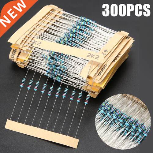 00pcs/set Electrical Metal Film Resistors Resistance Suppli